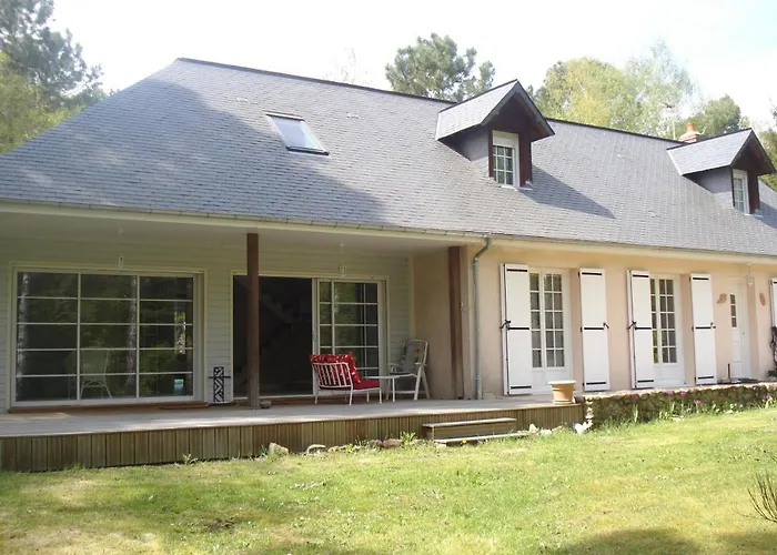 Alojamento de Acomodação e Pequeno-almoço La Forêt De Charmeuse Ruaudin